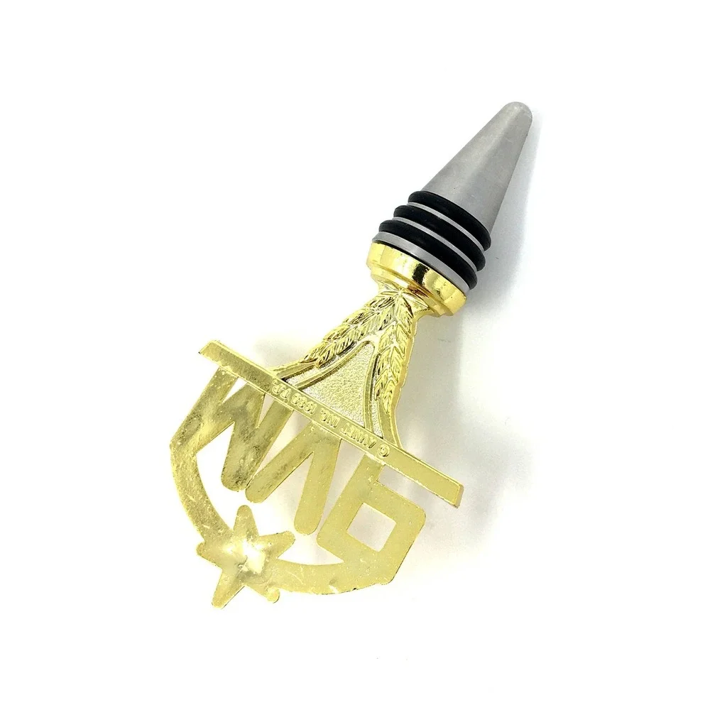 Handmade Bottle Stopper made from Repurposed MVP Trophy